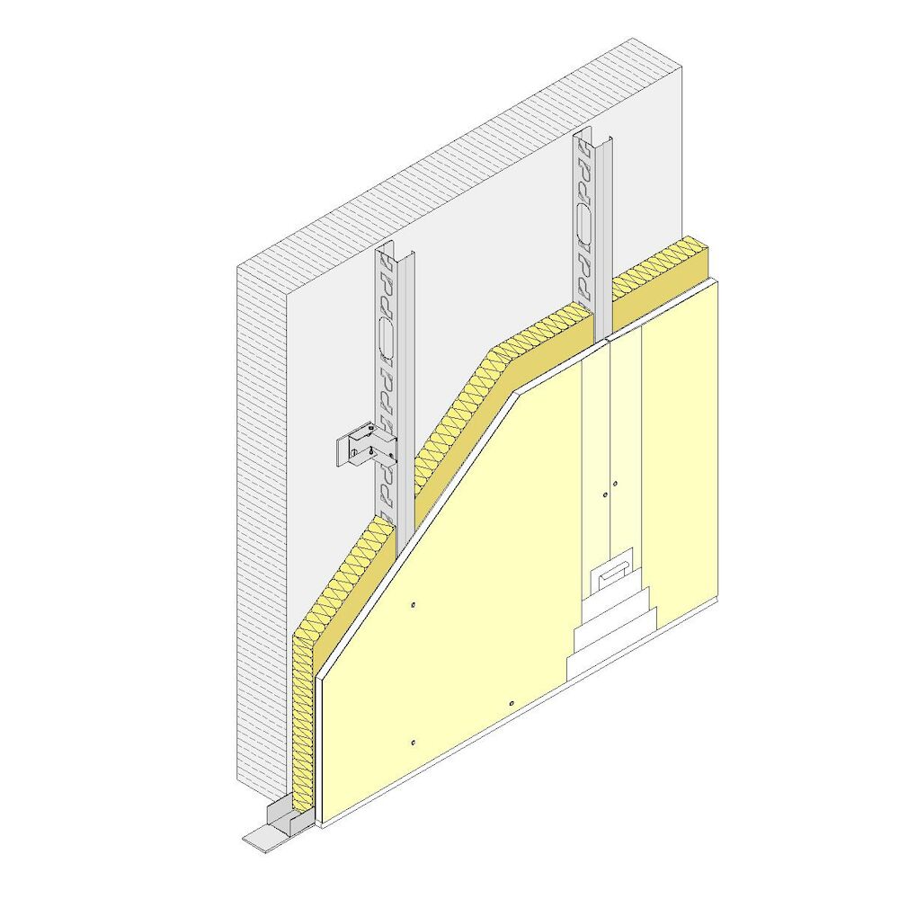 Independant lining Pladur® 85 (70-35) 1I MW