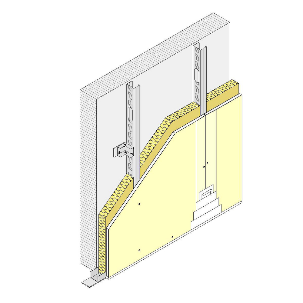 Independant lining Pladur® 85 (70-35) 1I MW