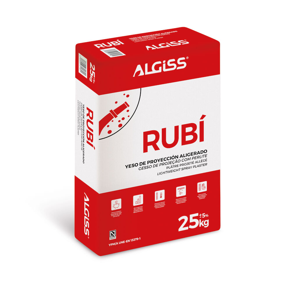 Plâtre Algiss Rubi