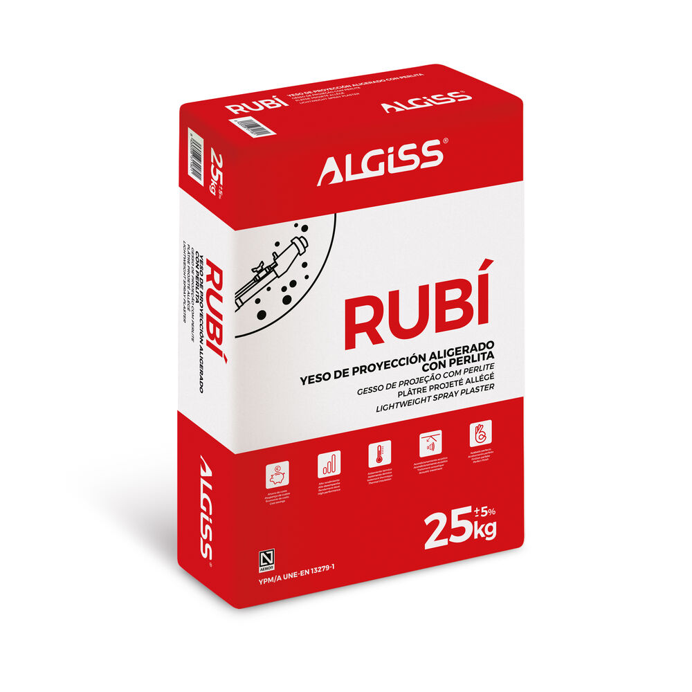 Plâtre Algiss Rubi