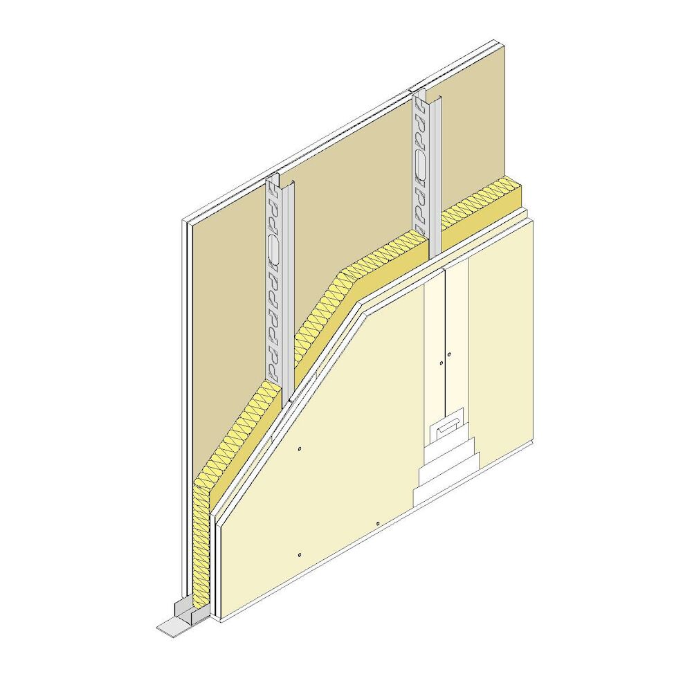 Tabique Pladur® 120 (70-35) 4N MW