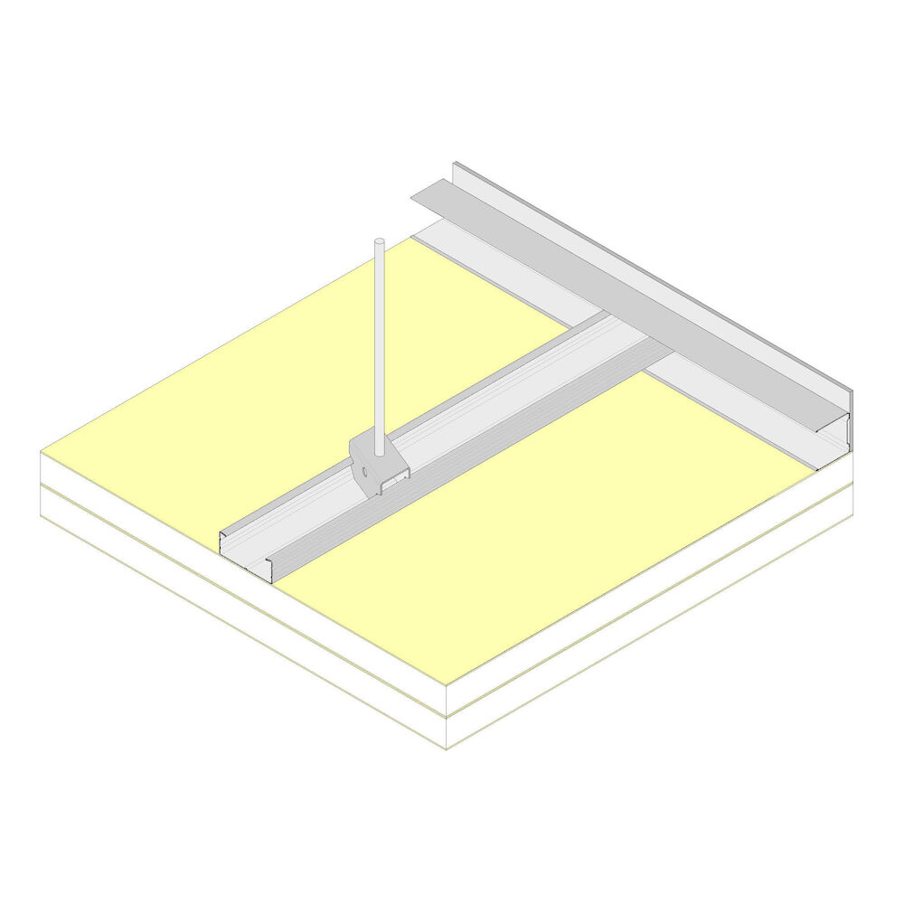 T.C. suspendido Pladur® T-45 2x25MAGNA